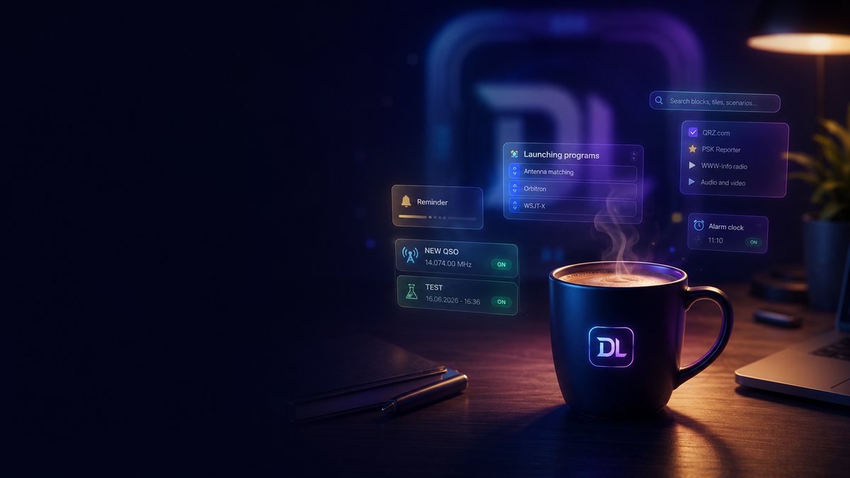 DeepLauncher coffee support illustration